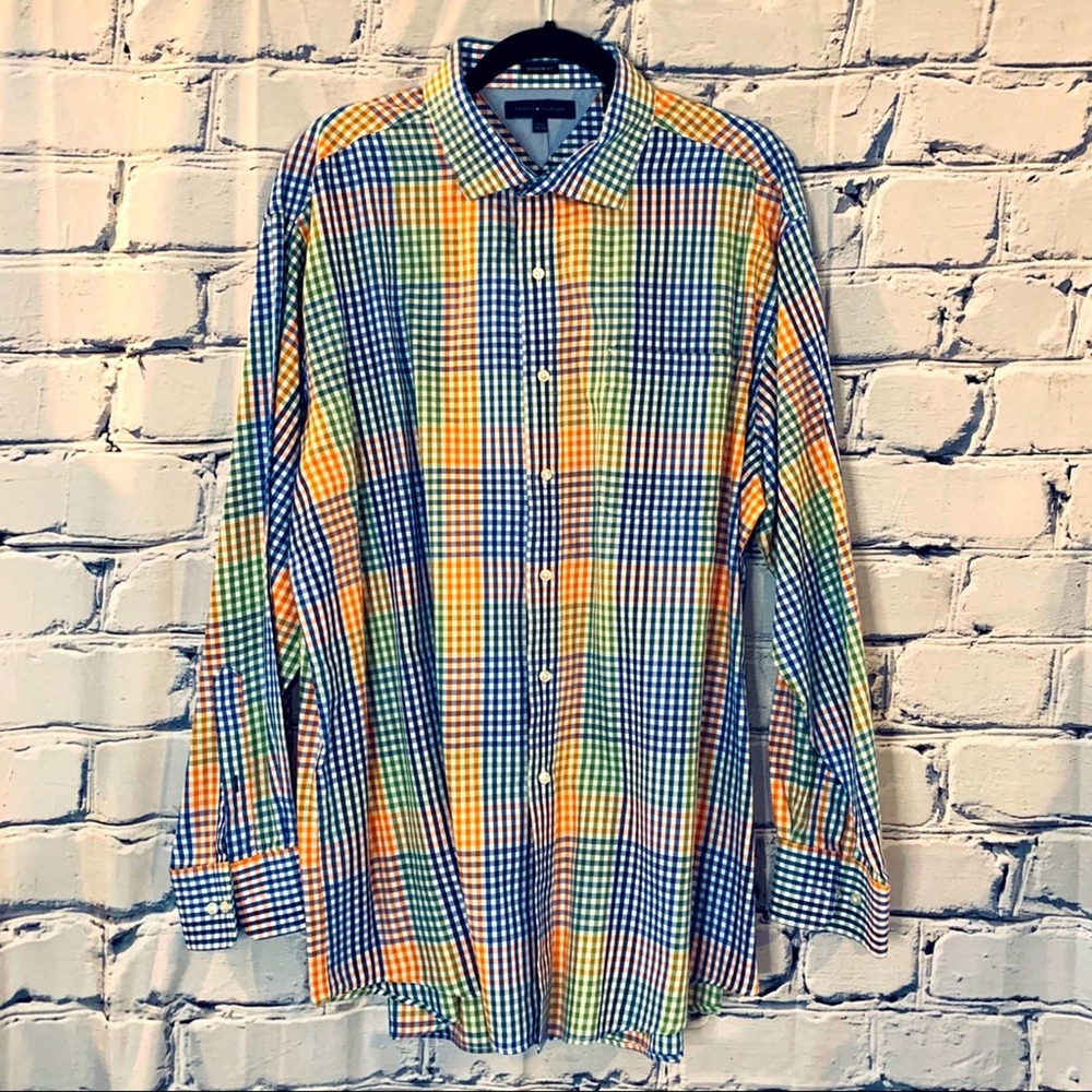 Tommy Hilfiger Multicolored Plaid Long Shirt